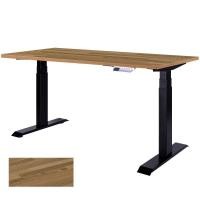 ราคา Ergotrend โต๊ะเพื่อสุขภาพ sit 2 stand GEN 4 Black leg WHITE OAK 120x70cm Top-Myanmarteak 120x70 Joint20 120x70 (10475094)