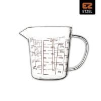 ราคา ETZEL แก้วตวง ถ้วยตวงแก้ว ถ้วยตวงน้ำ 500ml / 250 ml / 200 ml / 75 ml ทนความร้อนสูง เนื้อแก้วใส ทนทาน สีใส 200ml ถ้วยตวง (10481321)