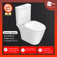 ราคา GRANDHOMEMART ชักโครกสองชิ้น AMERICAN STANDARD รุ่น COMPACT CODIE TF-2407SC-WT-0 สีขาว สีขาว 39.90 x 69.70 x 78.20 cm. AMERICAN STANDARD (10488453)
