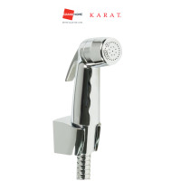 ราคา GRANDHOMEMART สายฉีดชำระ KARAT รุ่น BW01-50S โครเมี่ยม ทองเหลืองชุบโครเมี่ยม 2.9 x 8 x 9.4 KARAT (10488658)