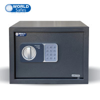 ราคา WORLDSafeas ตู้เซฟขนาดโรงแรม ระบบอิเล็กทรอนิกส์ รุ่น SAQ เทาเข้ม SAQ25 (10495385)
