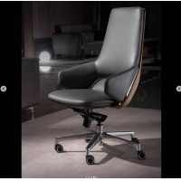 ราคา shira - เก้าอี้ทำงาน รุุ่่นเก้าอี้ D09 เก้าอี้ทำงาน หนังแท้ (10502429)