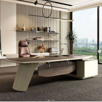 ราคา shira - โต๊ะทำงานผู้บริหารสุดหรูหรา ขาโต๊ะคาร์บอน ขนาด 2.20×80 (10498941)