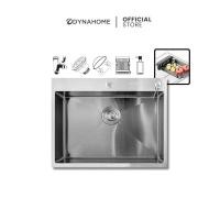 ราคา DYNAHOME ซิ้งอ่างล้างจาน สแตนเลส 1 หลุม แบบฝัง รุ่น DH-5050-ST สแตนเลส (10496614)