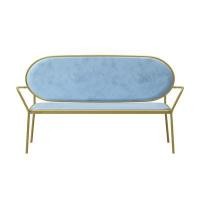 ราคา Home Studio ative Sofa เก้าอี้โซฟาห้องรับแขก ฟ้า velvet 125 (10512235)