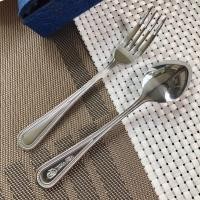 ราคา TwinFish ช้อนส้อมทานข้าว รหัสสินค้า 81-45 หนา 2.5 มิล. 6 คู่/ชุด ช้อนส้อม 81-45 6คู่ (10504765)