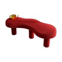 ราคา Home Studio เก้าอี้โซฟาห้องรับแขก Designed Velvet Bench แดง (10510348)