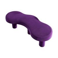 ราคา Home Studio เก้าอี้โซฟาห้องรับแขก Designed Velvet Bench ม่วง (10510351)