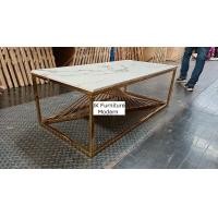 ราคา JK Modern โต๊ะกลางหินอ่อน ท๊อปหินแกรนิต ท๊อปหินสีขาว (10535718)