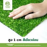 ราคา TAMIGRASS หญ้าเทียม หน้ากว้าง 2 เมตร 1 ซม. ยาว 25 เมตร (50 ตร.ม.) สีเขียว (10520342)