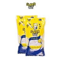 ราคา SUPERCATTHAILAND l [แพ็คคู่] SUPERCAT อะไหล่ผ้าม็อบถูพื้น สีขาว 12 นิ้ว 320 กรัม สี 35 x 30 x 12 SUPERCAT (10522735)