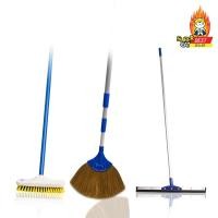 ราคา SUPERCAT แปรงขัดสุขภัณฑ์ด้ามยาว + ไม้กวาดหยาก รุ่น ON TOP(สีทอง) + ยางรีดน้ำ 24 นิ้ว ด้ามอลูมิเนียม (SET โรงอุตสาหกรรม) 60 x 30 x 12 SUPERCAT สี (10522748)