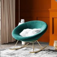 ราคา Home Studio Premium Rocking Chair เก้าอี้โยกหุ้มกำมะหยี่ เขียว (10513729)