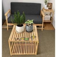 ราคา wattanafur ชั้นเอนกประสงค์2ชั้น S20 สีธรรมชาติ ขนาด ก.54ซม.* ลึก.50ซม. * ส.50ซม. (ระหว่างชั้นสินค้าห่าง 36 ซม.) (10502821)