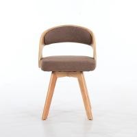 ราคา Home Studio เก้าอี้ไม้หมุนได้อ่อน - Solid Wooden Chair น้ำตาล (10510268)