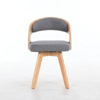 ราคา Home Studio เก้าอี้ไม้หมุนได้อ่อน - Solid Wooden Chair เทา (10510269)