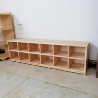 ราคา Home Studio Solid Wood Shoes Rack ชั้นวางรองเท้าไม้ ไม้ (10518389)