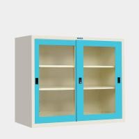 ราคา ICONIC ตู้โชว์บานเปิดกระจกทรงเตี้ย รุ่น MSLG-4 สีฟ้า W 121.8 D40.6 H87.3 CM. (10518476)