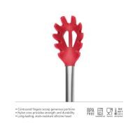 ราคา Tovolo ทัพพีพาสต้าซฺฺฺิลิโคนด้ามสแตนเลสเขียว แดง (10525146)