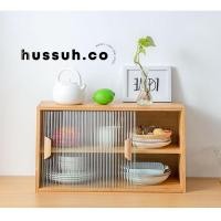 ราคา hussuh.co ตู้เก็บของสไตล์มินิมอล หน้าบานกระจก H-002 ไม้ 60x28x23 cm มินิมอล (10525356)