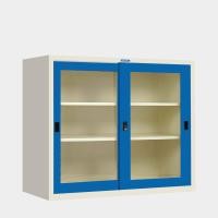 ราคา ICONIC ตู้โชว์บานเปิดกระจกทรงเตี้ย รุ่น MSLG-4 สีน้ำเงิน W 121.8 D40.6 H87.3 CM. (10518471)