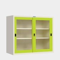 ราคา ICONIC ตู้โชว์บานเปิดกระจกทรงเตี้ย รุ่น MSLG-4 สีเขียว W 121.8 D40.6 H87.3 CM. (10518473)