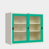 ราคา ICONIC ตู้โชว์บานเปิดกระจกทรงเตี้ย รุ่น MSLG-4 สีมิ้นท์ W 121.8 D40.6 H87.3 CM. (10518479)