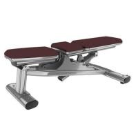ราคา WORLD MASTER FITNESS ม้านั่งออกกำลังกายปรับระดับได้ใช้ในโรงยิมฟิตเนส Adjustable Bench TZ-8032 (10521470)