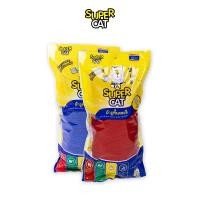 ราคา SUPERCATTHAILAND l [แพ็คคู่] SUPERCAT อะไหล่ผ้าม็อบถูพื้น สีน้ำเงิน-แดง ขนาด 10 นิ้ว 300 กรัม สี 20 x 20 x 12 SUPERCAT (10522738)