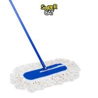 ราคา SUPERCATTHAILAND l SUPERCAT ไม้ม็อบดันฝุ่น ด้ามเหล็กกันสนิม ม็อบดันฝุ่น ขนาด 18 นิ้ว น้ำหนัก 360 กรัม ผ้าม็อบดันฝุ่น สี 80 x 30 x 12 SUPERCAT (10522785)