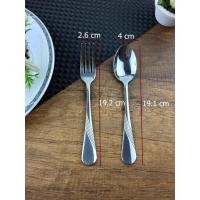 ราคา TwinFish ช้อนส้อม รหัสสินค้า 85-45 6 คู่/ชุด หนา 2.5 มิล. ช้อนส้อม (10528405)
