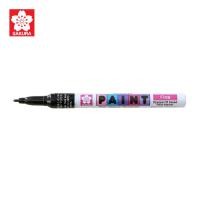 ราคา SAKURA ปากกาเพ้นท์ หัวเล็ก XPMK-# สีดำ(49) 1mm (10533319)