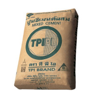 ราคา ปูนซีเมนต์ผสม ตราทีพีไอ เขียว 50 กก สีเทา (10551878)
