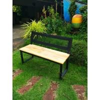 ราคา TD เก้าอี้ม้านั่งยาว ท๊อปไม้ยางพารา รุ่น Chairlong สีโครงเหล็กดำ (10568648)