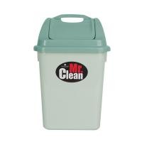 ราคา ถังขยะเหลี่ยม 11.56 ลิตร ฝาสวิง รุ่น 527DC TT สีฟ้า |BAI| แบบฝาสวิง (10514771)