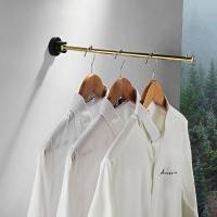 ราคา Home Studio Golden Wall Decor Clothes Shelf ราวแขวนผ้าติดผนัง ทอง (10518732)