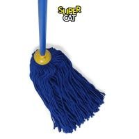 ราคา SUPERCATTHAILAND l SUPERCAT ไม้ม็อบจุก ไม้ม็อบถูพื้น ด้ามเหล็กกันสนิม ไม้ถูพื้น ขนาด 14 นิ้ว 350 กรัม ผ้าม็อบ (สีน้ำเงิน) สี 50 x 30 x 12 SUPERCAT (10522714)