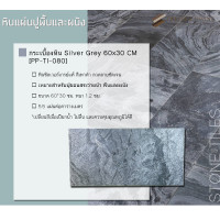 ราคา Prestige Paving หินซิลเวอร์ เกรย์ ขนาด 60x30x1.2 cm (10533280)