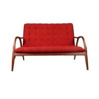 ราคา Soulmate โซฟา รุ่น Wave สีแดง/สีชมพู สามารถเลือกหนัง PU / ผ้าบุได้ fabric 92 (10525299)