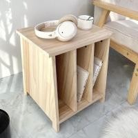 ราคา Cozybrown โต๊ะไม้วางของ พร้อมช่องใส่หนังสือ TP0319 37x35x42 cm. (10538255)