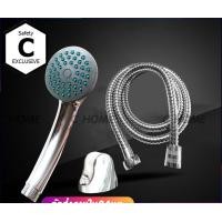 ราคา C_HOME ฝักบัวอาบน้ำชุบโครเมี่ยม โครเมี่ยม 1 ชุด ฝักบัวอาบน้ำ (10563228)
