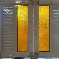 ราคา SAHAMIT บานซิ้ง อลูมิเนียม บานคู่ 60×78 เหลือง (10557642)