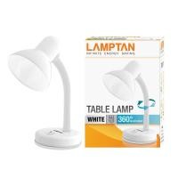 ราคา Lamptan Table lamp ขั้ว E27 ขาว โคมไฟตั้งโต๊ะ (10603753)