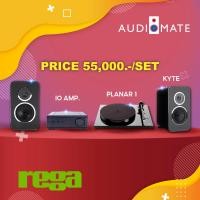 ราคา set rega kyte + rega io integrated amp 30w + rega planar 1 turntable / เซ็ทฟังเพลง rega พร้อม เเอมส์ เเละ เครื่องเล่นเเผ่นเสียง / รับประกัน 1 ปี โดย บ (10532057)