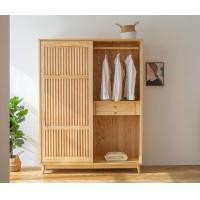 ราคา ตู้เสื้อผ้าสไตล์ญี่ปุ่น ไม้โอ้ค (ไทย) คล้าย 80-90% 160x60x210 cm (10557212)