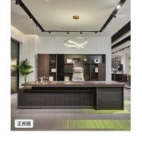 ราคา shira laa_loft_office โต๊ะทำงานผู้บริหารสุดหรูหรา งานไม้อัดเกรด E1 - 240×200(ตู้ข้าง) (10557922)