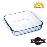ราคา Ocuisine ถาดอบสี่เหลี่ยมจัตุรัส ขนาด 25 x 22 ซม (21x21 ซม ไม่รวมขอบ) ใช้กับเตาอบ เตาไมโครเวฟ เข้าเครื่องล้างจานได้ Clear (10603581)