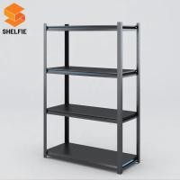 ราคา SHELFIE ชั้นวางของ ชั้นเหล็ก 4 ชั้น ส160x ก120x ล40 cm Modern ดำ (10575683)