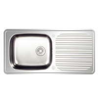 ราคา EVE อ่างล้างจาน รุ่น DELUXE 1000/500 เงิน (10608844)