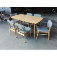 ราคา JK Modern ชุดโต๊ะกินข้าวไม้ยางพา รุ่น MDS-Mocha-6 โต๊ะกินข้าวขนาด 90x150x75 ซ.ม. (10553346)